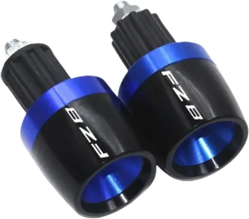 Vista 12 de Moto Handlebar End Plug Motorcycle Universal Handlebar Grips Ends Counterweight Bar Slider End Cap Plug for FA&zer FZ8 FZ 8 7/8