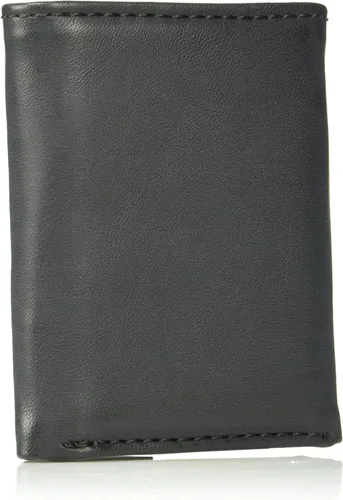 Vista 2 de Levis Mens Trifold Wallet-Sleek and Slim Includes Id Window and Credit Card Holder