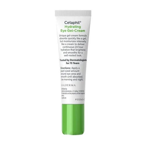Vista 8 de Cetaphil - Gel hidratante para ojos con ácido hialurónico, 0.5 onzas líquidas, ilumina y suaviza debajo de los ojos, hidratación de 24 horas