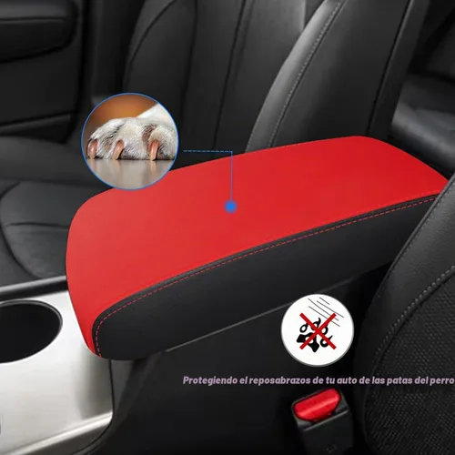 Vista 3 de Funda para reposabrazos de consola central de automóvil para Kia Optima 2016, 2017, 2018, 2019, 2020, de piel, antiarañazos, funda de asiento