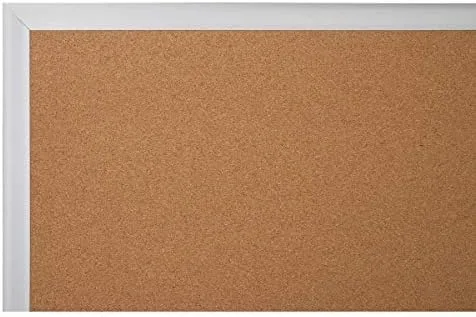 Vista 3 de Office Depot - Tablón de anuncios de corcho con marco de aluminio, 24 x 36 pulgadas