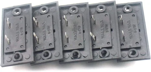 Vista 2 de Clip de conexión de resorte de altavoz, conector de liberación de empuje de resorte de enchufe de 20 piezas, bloque de tira de terminales de altavoz