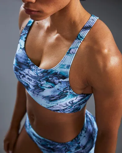 Vista 5 de TYR Sujetador JoJo estándar para mujer, para natación, yoga, fitness y entrenamiento