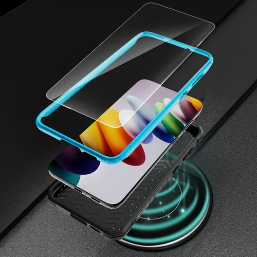 Vista 7 de ExoGuard Funda para Samsung Galaxy S23 Plus, funda de goma resistente a prueba de golpes con protector de pantalla para teléfono Samsung S23 Plus
