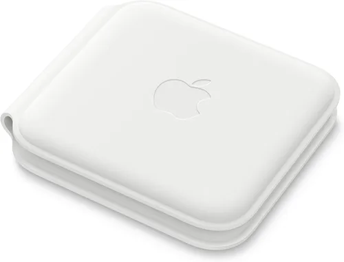 Vista 3 de Apple MagSafe Duo - Cargador inalámbrico con capacidad de carga rápida, cargador de pared tipo C, compatible con iPhone, AirPods y Watch