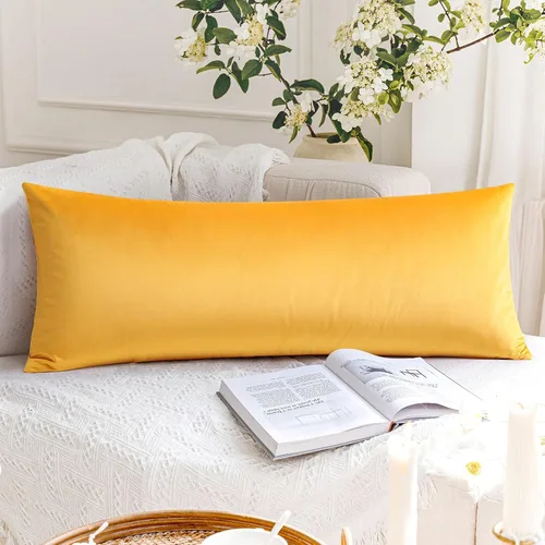 Vista 63 de Artscope Fundas de Almohada de Terciopelo de Lujo Fundas de Almohadas Cuadradas Decorativas Fundas de Cojines Suaves Sólidas para Sofá de Sala Sofá