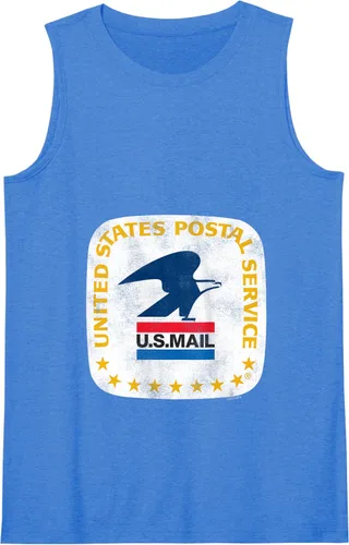 Vista 10 de USPS - Camiseta sin mangas Loewy Seal, Negro