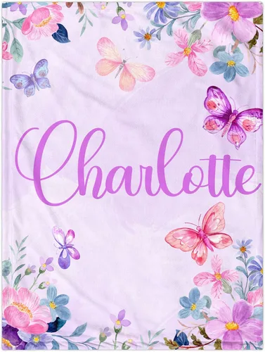 Vista 8 de J&SBGFT Manta de bebé niña personalizada, manta de recepción de elefante, regalo personalizado de artículos esenciales para recién nacidos, 30 x 40