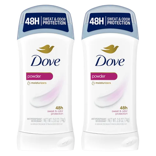 Vista 9 de Dove Desodorante antitranspirante sólido invisible en polvo, 2.6 onzas (paquete de 6)