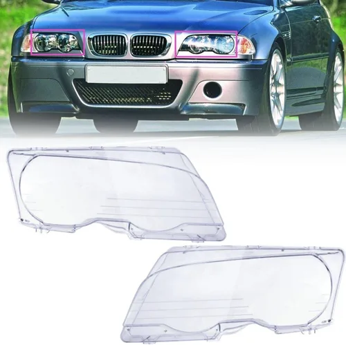 Vista 2 de Cubierta para lente de faro delantero, transparente, E46, 2 puertas, serie 3, Coupe, 98-01, 1 par