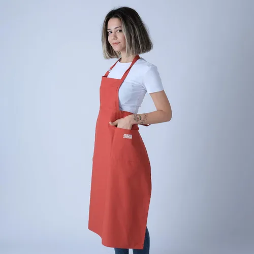 Vista 3 de makemake Tools Split-Leg Waterproof Unisex Pottery Apron for Pottery Artist Ceramic Coveralls Claypron Florist Gown