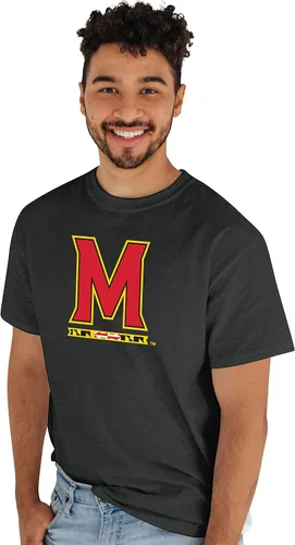 Vista 63 de Blue 84 Camiseta NCAA para hombre, icono de color del