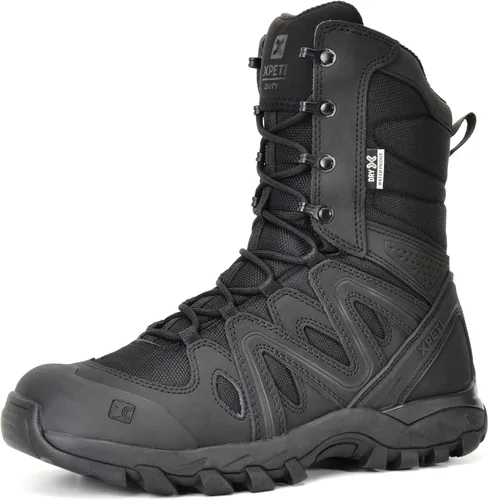 Vista 7 de XPETI X-FORCE Botas tácticas impermeables de 8 pulgadas