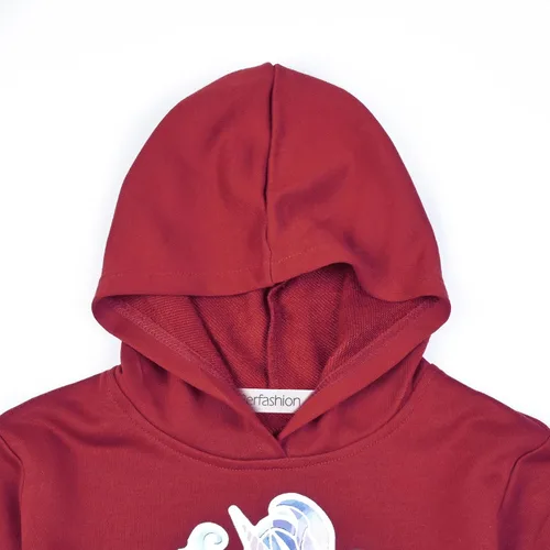 Vista 3 de Sudaderas con capucha para niños, niñas, cuero, a cuadros, manga larga, camiseta corta.