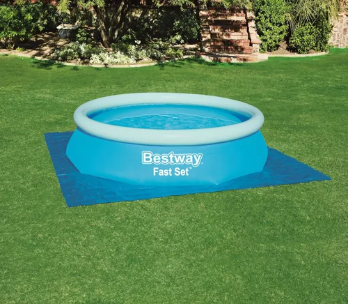 Vista 4 de Bestway Paño de tierra de 11' x 11', rectangular