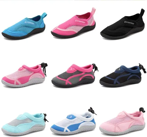 Vista 2 de CIOR Zapatos de agua para niños pequeños, zapatos acuáticos para piscina, playa, deportes deportivos para niñas y niños