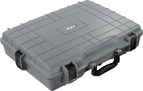 Vista 7 de Gran 22 pulgadas protectora, cámara, herramientas, equipo portátil duro caso impermeable con 3 capas de espuma (gris)