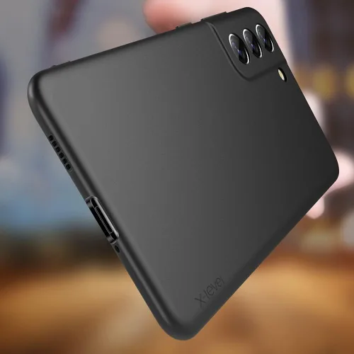Vista 3 de X-level Funda para Samsung Galaxy S21 FE 5G Slim Fit Soft TPU Super Thin Phone Back Cover, Light Protective Matte Finish Coating Cases para Samsung