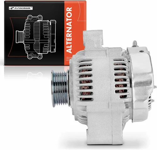 Vista 9 de A-Premium Alternador compatible con Toyota Supra 1993 1994 1995 1996 1997 1998, 3.0L, 12V 90A polea de 6 ranuras en sentido horario, repuesto #