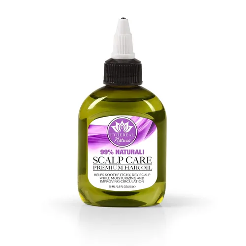 Vista 13 de Ethereal Nature Mezcla de aceite para el cabello 99% natural de coco 7.10 fl oz, transparente