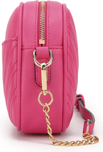 Vista 2 de lola mae Bolso bandolera acolchado, bolso de hombro de diseño moderno