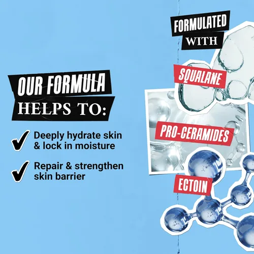 Vista 4 de Kiehl's Ultra Body Barrier Repair Cream, loción corporal hidratante, formulada para pieles sensibles y segura para el eccema, 8.4 onzas líquidas