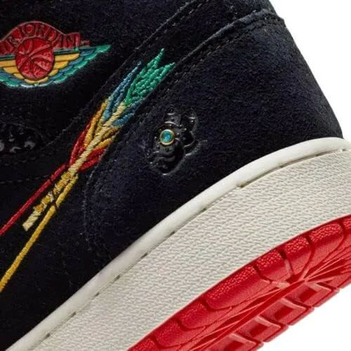Vista 8 de Zapatos de baloncesto Nike Air Jordan 1 Mid para hombre