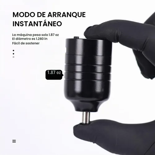 Vista 8 de Dragonhawk Kit de bolígrafo de tatuaje inalámbrico, negro Kit de tatuaje -1