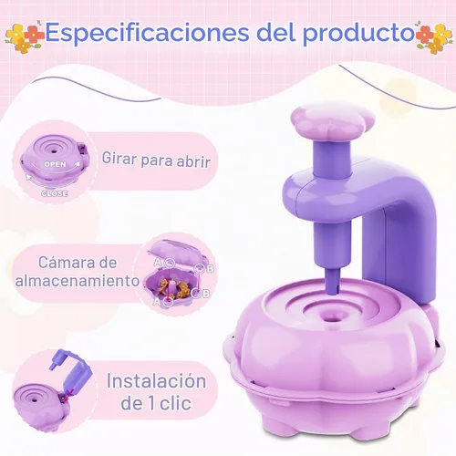 Vista 6 de FUNZBO Juguetes para niñas - Kits de manualidades de ramo de flores