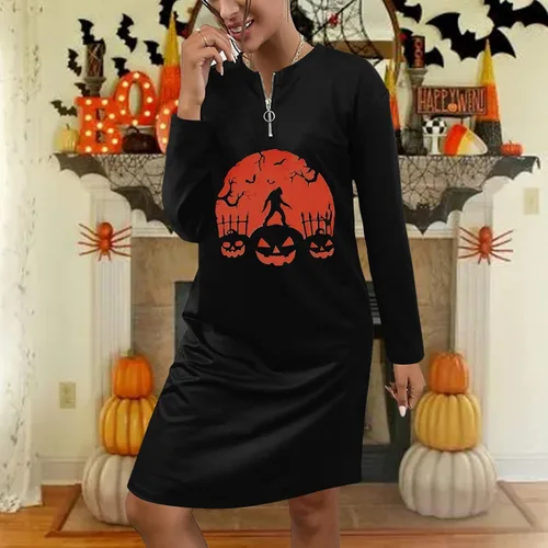 Vista 5 de Dress for Women Tunic Dress Loose Dress Flowy Swing Mini Dress Cutout Backless Tank Beach Floral Tshirt Sundress Midi