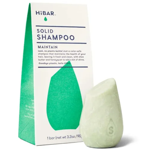 Vista 2 de HIBAR - Barra de Champú para Cabello Rizado - Para Cabello Rizado - Define, Limpia y Nutre - Con Manteca de Babassu y Pracaxi y Complejo para Rizos