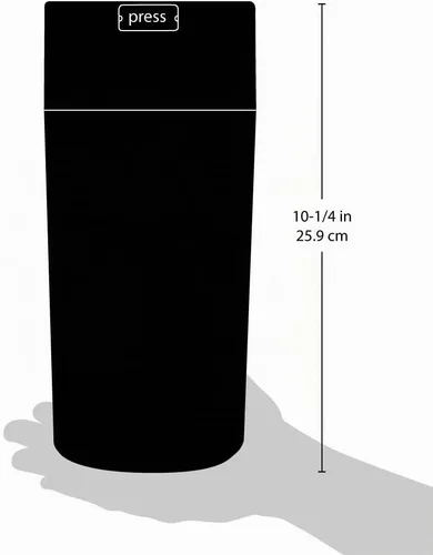 Vista 6 de Tightvac - Recipiente hermético sellado al vacío patentado de 5 a 24 onzas Negro