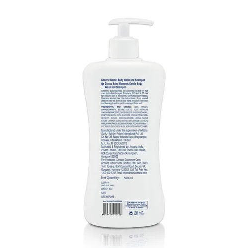 Vista 3 de Chicco Baby Moments - Jabón corporal suave y champú (16.9 fl oz)