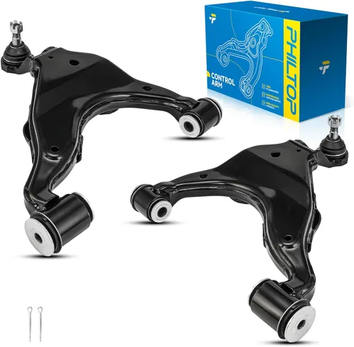 Vista 88 de PHILTOP 6 piezas de brazo de control delantero inferior con barra estabilizadora de rótula para Nissan Rogue 2014-2020 Rogue Sport 2017-2022 Qashqai