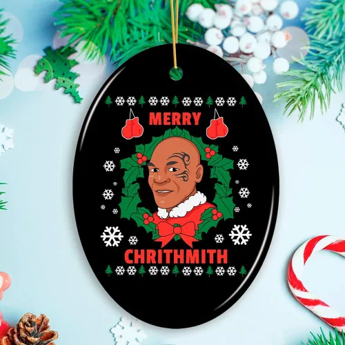 Vista 13 de All I Want for Christmas is You - Elegante adorno artístico musical de Navidad, decoración clásica para árbol
