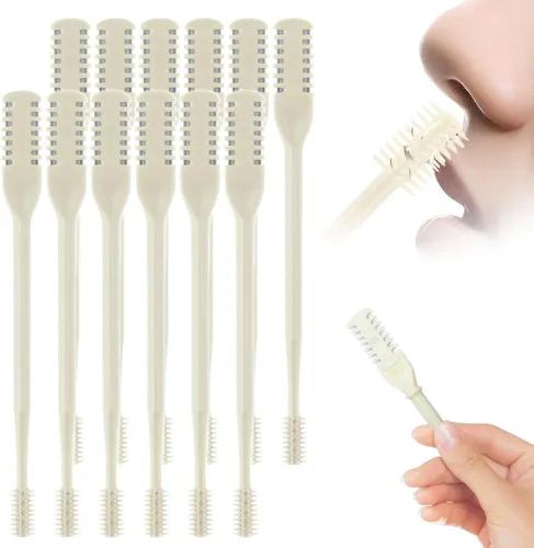 Vista 9 de Cortador de Pelo Nasal, 2025 Recortadora de Vello Nasal de Doble Cara Mejorada para Mujeres y Hombres, Herramienta de Eliminación de Vello Nasal