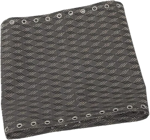 Vista 7 de Fityle - Tela de repuesto para silla de gravedad cero, sillón reclinable, 63 x 17 pulgadas, rombo, gris
