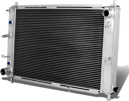 Vista 10 de DNA Motoring RA-F10061-L6-3 - Radiador de aluminio completo de 3 filas compatible con Ford F-100 61-64 / F-250 / F-350 Pickup