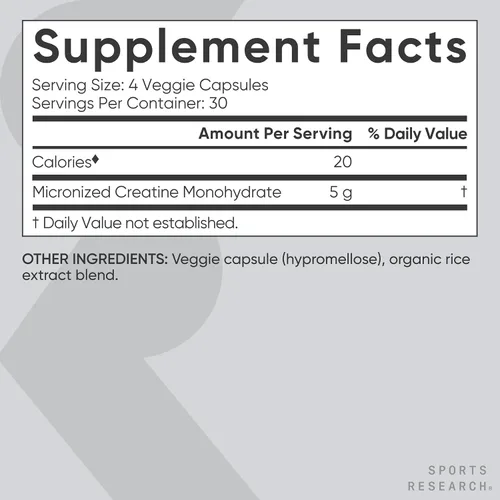 Vista 2 de Sports Research® Paquete de suplementos: cápsulas de monohidrato de creatina + aceite de pescado Omega 3 de triple fuerza + péptidos de colágeno