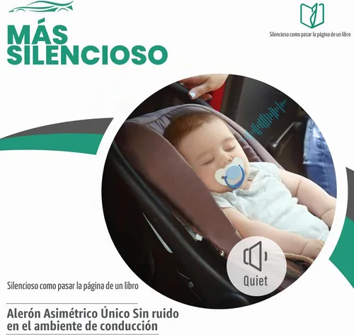 Vista 5 de Juego de hojas de repuesto para limpiaparabrisas delantero y trasero de 16, 16, 12 pulgadas, calidad prémium, para todo tipo de clima, calidad