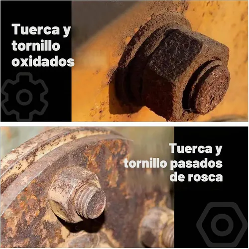 Vista 7 de Juego de 5 extractores de pernos de alta resistencia de 1/2 pies de fácil salida