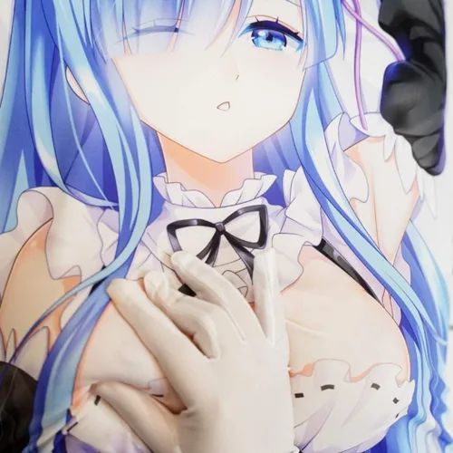 Vista 4 de Anime Funda para Almohada Dakimakra 150×50cm Fundas para Almohadas de Abrazo Relleno de Prótesis de Seno de Silicona, Suave, Forma Redonda