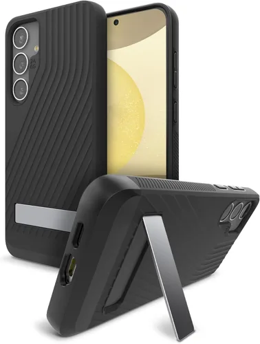 Vista 7 de ZAGG Denali - Funda para Samsung Galaxy S24 con soporte, protección de doble capa con infusión de grafeno, resistente a caídas de 16 pies, diseño