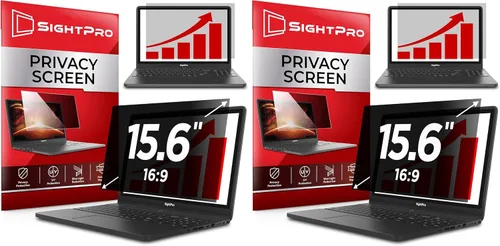 Vista 12 de SightPro Filtro de pantalla de privacidad de computadora de 22 pulgadas 16:10 para monitor, protector de privacidad y protector antirreflejos
