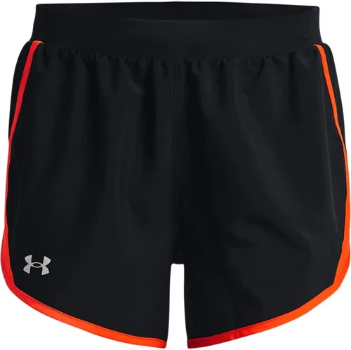 Vista 51 de Under Armour Women's Fly by 2.0 Running Shorts (027) negro / azul glaciar / reflectante