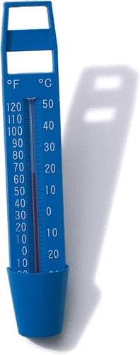 Vista 5 de HYDROTOOLS BY SWIMLINE - Termómetro grande de fácil lectura, flotante, fácil de leer, para temperatura del agua, resistente a las roturas con cuerda