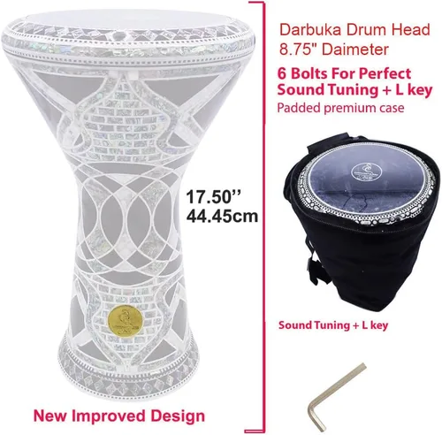 Vista 4 de El modelo Gawharet El Fan Darbuka Doumbek NG 2.0 de 17.5" (Arses)