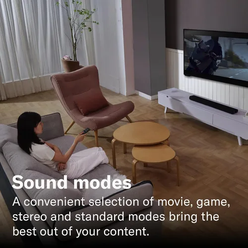 Vista 5 de Yamaha SR-B30A - Barra de sonido Dolby Atmos con subwoofers incorporados (Negro)