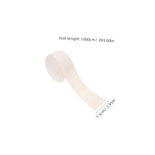 Vista 2 de PRETYZOOM 1roll Moderate Compression Tubular Bandage for Legs Arms Wrist Elbow Disassemblable Elastic Bandage Wrap
