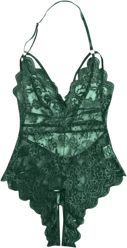 Vista 7 de Sexy Corset Lingerie for Women Exotic See Through Teddy Babydoll Pajama Womens Bodysuit Nightwear for Sex Naughty Play